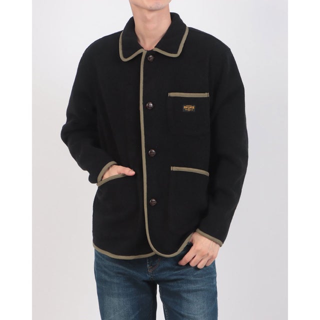 パイル フリース カバーオール （BLACK）