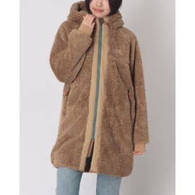 シャギーボア ロング ジャケット （BEIGE）
