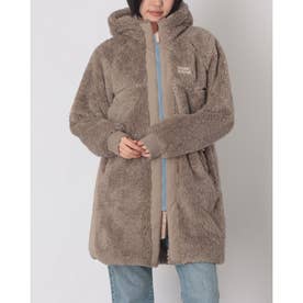 シャギーボア ロング ジャケット （GRAY）