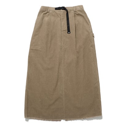 コーデュロイ ペインタークライミング スカート （BEIGE）｜詳細画像