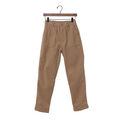 裏 フリース コーデュロイ ベイカー パンツ （BEIGE）｜詳細画像