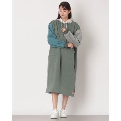 裏起毛 杢 スウェット ワンピース （MULTI-COL）｜詳細画像