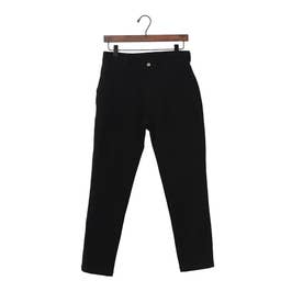 裏起毛 ストレッチ ツイルフィット パンツ （BLACK）