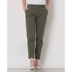 裏起毛 ストレッチ ツイルフィット パンツ （OLIVE GREEN）