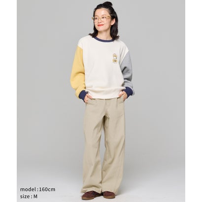 フェードカラーワイドツイル パンツ （NATURAL）｜詳細画像