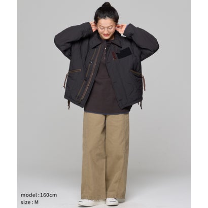 フェードカラーワイドツイル パンツ （BEIGE）｜詳細画像