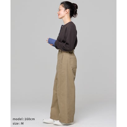 フェードカラーワイドツイル パンツ （BEIGE）｜詳細画像