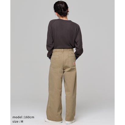 フェードカラーワイドツイル パンツ （BEIGE）｜詳細画像