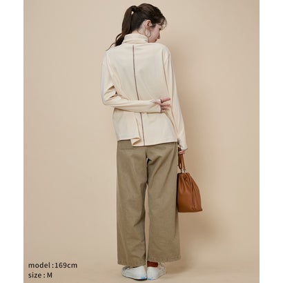 フェードカラーワイドツイル パンツ （BEIGE）｜詳細画像