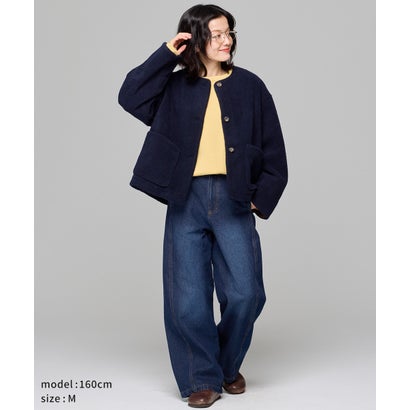 クリフ メイヤー KRIFF MAYER フェードカラーワイドツイル パンツ （D/BLUE）｜詳細画像
