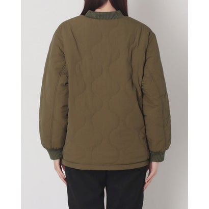 裏 ボア キルト ジャケット （OLIVE GREEN）｜詳細画像