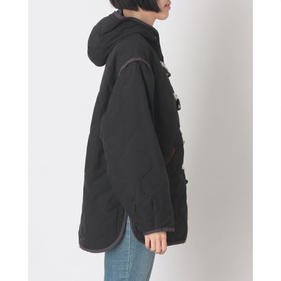 キルティング ダッフル ジャケット レディース （BLACK）｜詳細画像