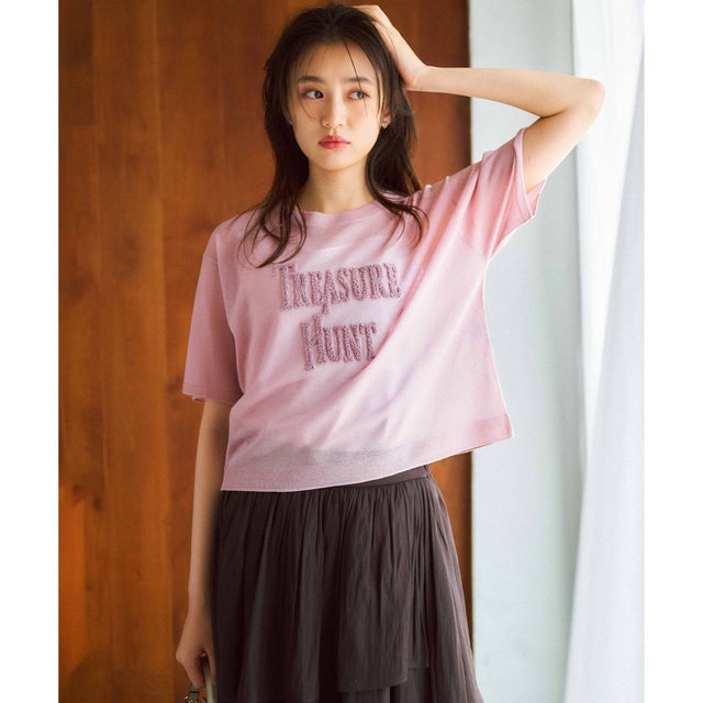 Hunter Tee ニット （ローズ系）