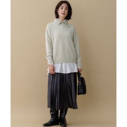 【WEB＆一部店舗限定】エアリーシャーティング チュニックシャツ （サックスブルー系）｜詳細画像