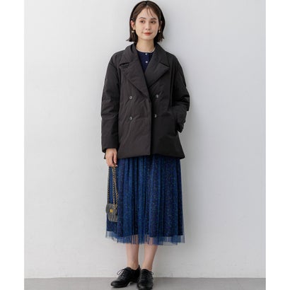 ステッチレス ピーコートダウン （ブラック系）｜詳細画像