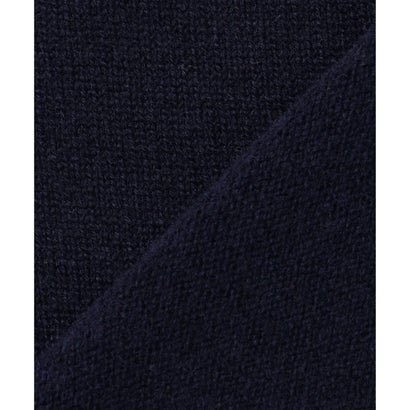 【WEB&一部店舗限定】ウールカシミヤミックス ロールネックニット （ミッドナイトネイビー系）｜詳細画像