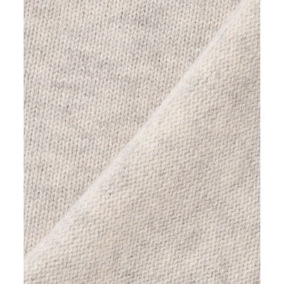 組曲 L 【前後着用可】ウールカシミヤミックス ハイネックニット （パールホワイト系）｜詳細画像