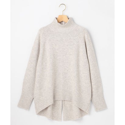 【WEB&一部店舗限定】ウールカシミヤミックス ロールネックニット （シルバーグレー系）｜詳細画像
