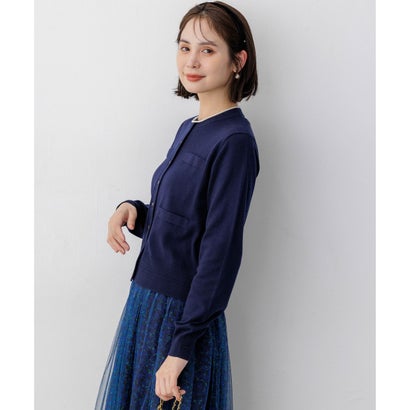 シックニット カーディガン （ベビーブルー系）｜詳細画像