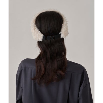 アース arth arth  Fur Stretch Belt Headband / アース （WHITE (06)）｜詳細画像