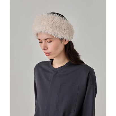 アース arth arth  Fur Stretch Belt Headband / アース （WHITE (06)）｜詳細画像