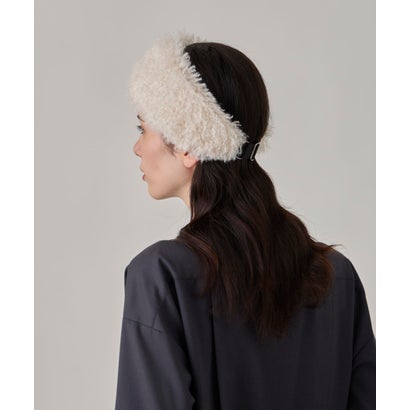 アース arth arth  Fur Stretch Belt Headband / アース （WHITE (06)）｜詳細画像
