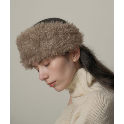 アース arth arth  Fur Stretch Belt Headband / アース （MOCA (94)）｜詳細画像