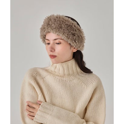 アース arth arth  Fur Stretch Belt Headband / アース （MOCA (94)）｜詳細画像