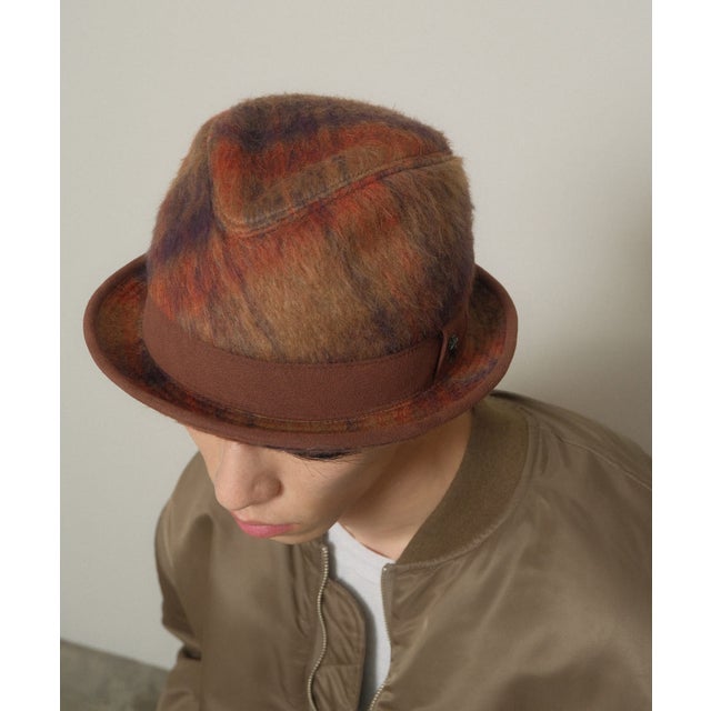 Shaggy Check Tiro / （BROWN (91)）
