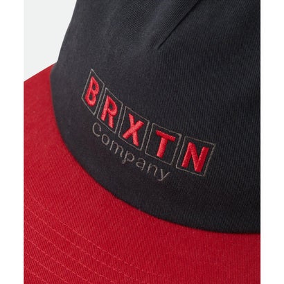 ブリクストン BRIXTON キャップ BLOCKED SNAPBACK 12134 （BKRED）｜詳細画像