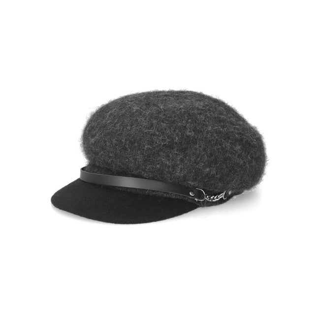Chapeau d' O  Alpaca Knit Casquette / シャポードオー （BLACK (01)）