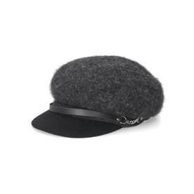 Chapeau d' O  Alpaca Knit Casquette / シャポードオー （BLACK (01)）