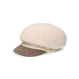 Chapeau d' O  Alpaca Knit Casquette / シャポードオー （BEIGE (93)）