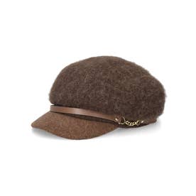 Chapeau d' O  Alpaca Knit Casquette / シャポードオー （BROWN (91)）