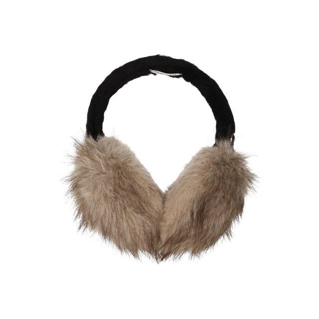 Chapeau d' O  Fox Fake Fur Earmuff / シャポードオー （BEIGE (93)）