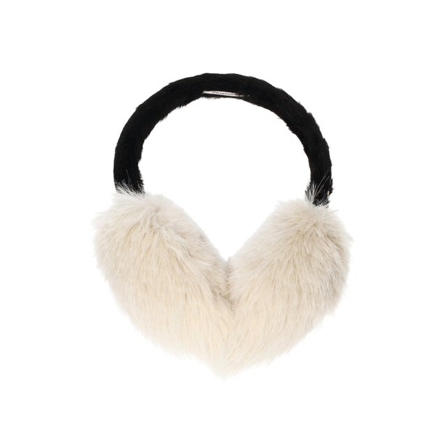 Chapeau d' O  Fox Fake Fur Earmuff / シャポードオー （WHITE (06)）