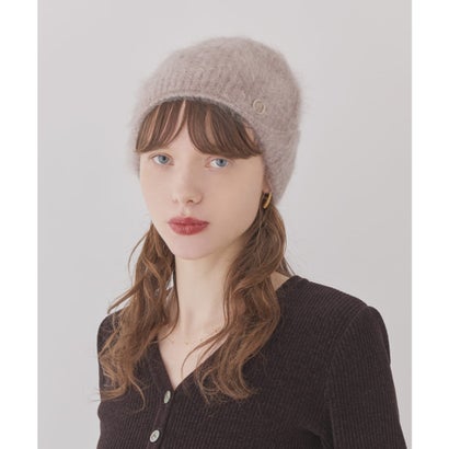 シャポー ド オー Chapeau d'O Chapeau d' O  Cashmere Fur Beanie / シャポードオー （BEIGE (93)）｜詳細画像