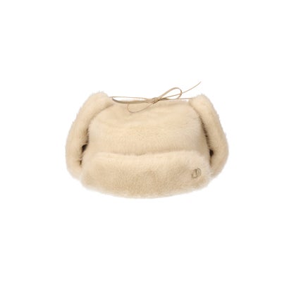 Chapeau d' O  Mink Fur Flight Cap / シャポードオー （LT BEIGE (95)）｜詳細画像