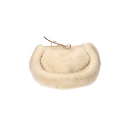 Chapeau d' O  Mink Fur Flight Cap / シャポードオー （LT BEIGE (95)）｜詳細画像