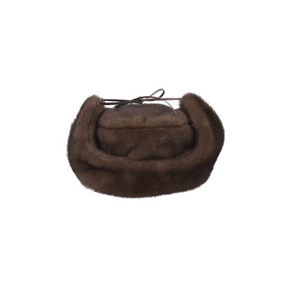 シャポー ド オー Chapeau d'O Chapeau d' O  Mink Fur Flight Cap / シャポードオー （BROWN (91)）｜詳細画像