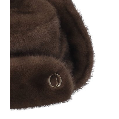 シャポー ド オー Chapeau d'O Chapeau d' O  Mink Fur Flight Cap / シャポードオー （BROWN (91)）｜詳細画像