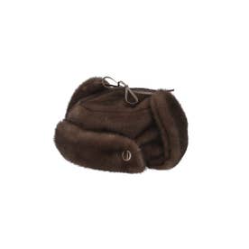 Chapeau d' O  Mink Fur Flight Cap / シャポードオー （BROWN (91)）