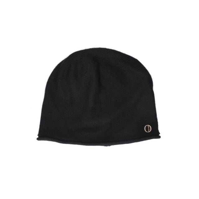 Chapeau d' O  Knit Roll Beanie Cure / シャポードオー （BLACK (01)）