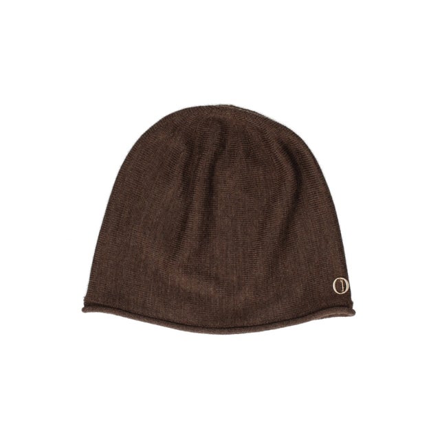 Chapeau d' O  Knit Roll Beanie Cure / シャポードオー （BROWN (91)）