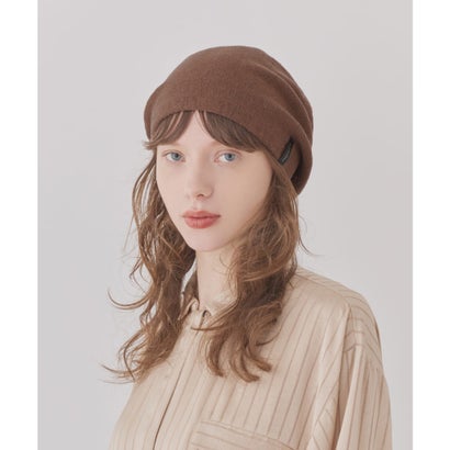 Chapeau d' O  Knit Beret Beanie Cure / シャポードオー （BROWN (91)）｜詳細画像
