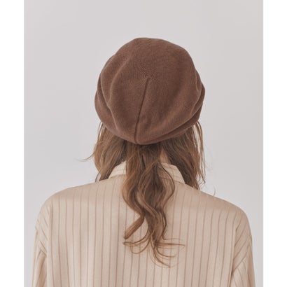 Chapeau d' O  Knit Beret Beanie Cure / シャポードオー （BROWN (91)）｜詳細画像