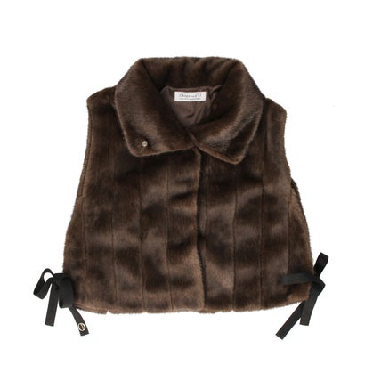 Chapeau d' O  Arrange Fur Vest / シャポードオー （BROWN (91)）｜詳細画像