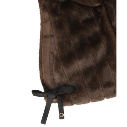 Chapeau d' O  Arrange Fur Vest / シャポードオー （BROWN (91)）｜詳細画像