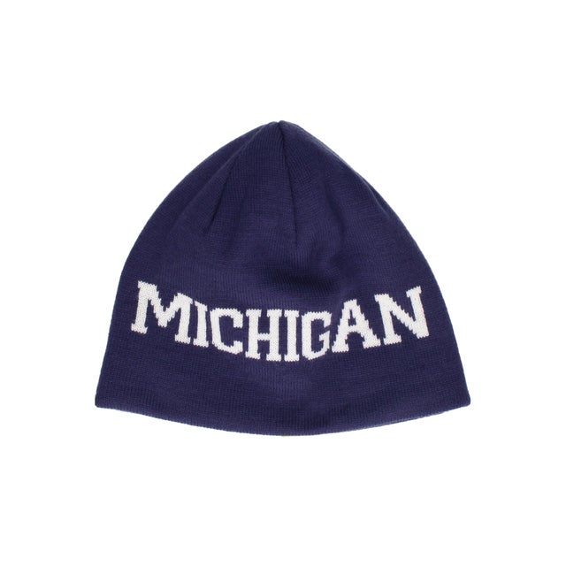 Michigan  RV KNIT BEANIE / カレッジ （NAVY (71)）