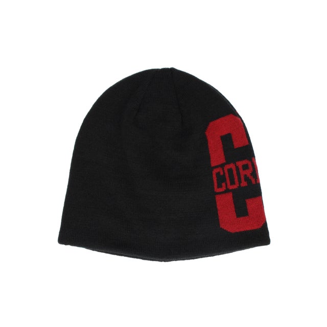 Cornell  RV KNIT BEANIE / カレッジ （BLACK (01)）